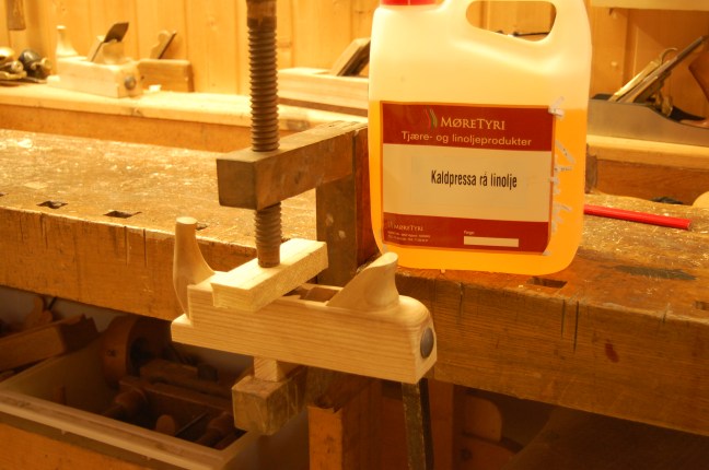 Oljing av høvel  (3)