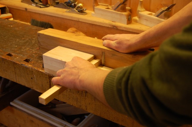 Støting av en kort flate  (2)