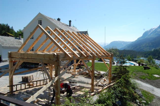 Vossagrindverk. T oalann (1)